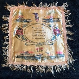 Vintage U.S.N. Pillow-cover